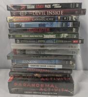 15 Horror Genre DvD's Majority Sealed.