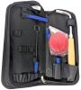 As-New Piano Tuning / Repair Kit in Zippered Case - 5.5" &times; 1.25" &times; 13" Long