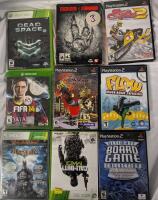 9 Video Games for a variety of systems. Xbox360, Playstation 2 and More.