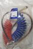New - Grote Coiled Air Set w/12" & 40" Leads & 15ft Length , Red & Blue Hose . Part # 81-0015-4C - 2