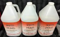 3 New White Pearl Antibacterial 4L Bottles.