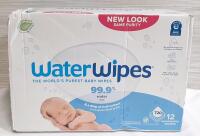 New Box of Waterwipes | 12 Pack