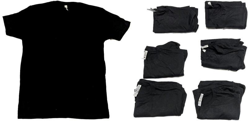 8 New Size Med Men's NEXT LEVEL APPAREL Super Soft Cotton Blend T-Shirts | Over $65 Retail Value!