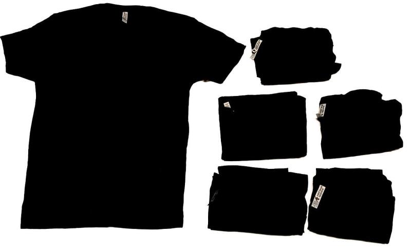 6 New Size Med Men's NEXT LEVEL APPAREL Super Soft Cotton Blend T-Shirts
