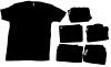6 New Size Med Men's NEXT LEVEL APPAREL Super Soft Cotton Blend T-Shirts