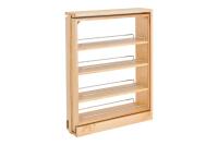New Rev-a-Shelf Pullout Between Cabinet Base Filler w/ Ball-Bearing Soft-Close Slides. 6" Wide by 30" Tall<br/>