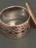 New Marked 925 Sterling Silver Classic Celtic Knot Ring Wide Band Size 9 - 6