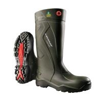 New - Men's Size 12 Dunlop EC02A3306 Purofort Expander Full Safety Boots with Slip-Resistant Vibram Rubber Sole and Steel Toe, 100% Waterproof Purofort Material, Lightweight and Durable Protective Footwear . Retail $200