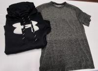 2 Size Small & Medium Men's Under Amour Hoodie sz Small & Matrix T-shirt sz Medium