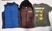 Youth sz Large & Medium Boys Pok&eacute;mon T-shirt, Jacket & Columbia Vest