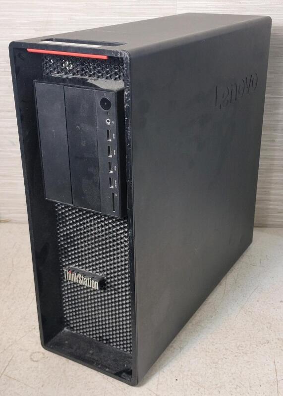 As Is - Lenovo ThinkStation Desktop Computer . Tower Includes : NVIDIA Quadro P400 Graphic Card , Max. 690W Power Supply , 32gb Ram Stick . Tested Powers Up , Not Tested Beyond Power Up . ***NO HARDDRIVE***