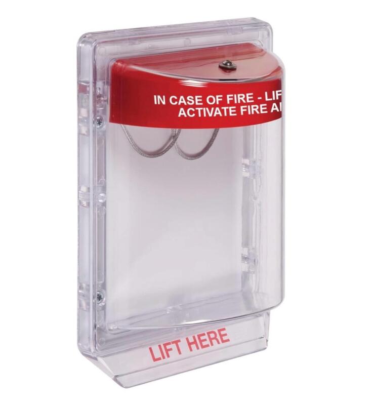 New STI Stopper II Fire Alarm Cover/Stopper with Horn, STI-1100