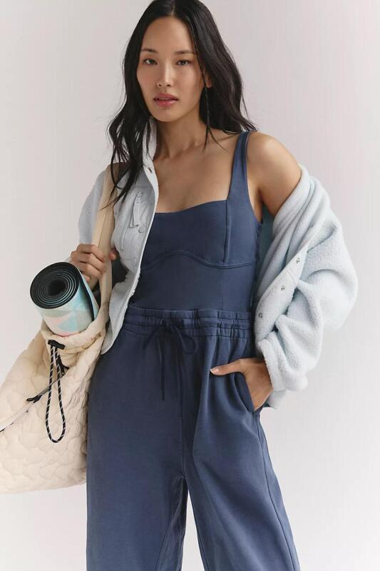 New FP Movement Inbound Onesie, Midnight Navy Colour, Size M - Retails for $128.00 USD