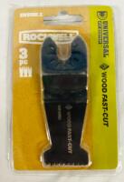 3 New Rockwell Universal Wood Fast-Cut Blades for Oscillating Tools, RW8950.3