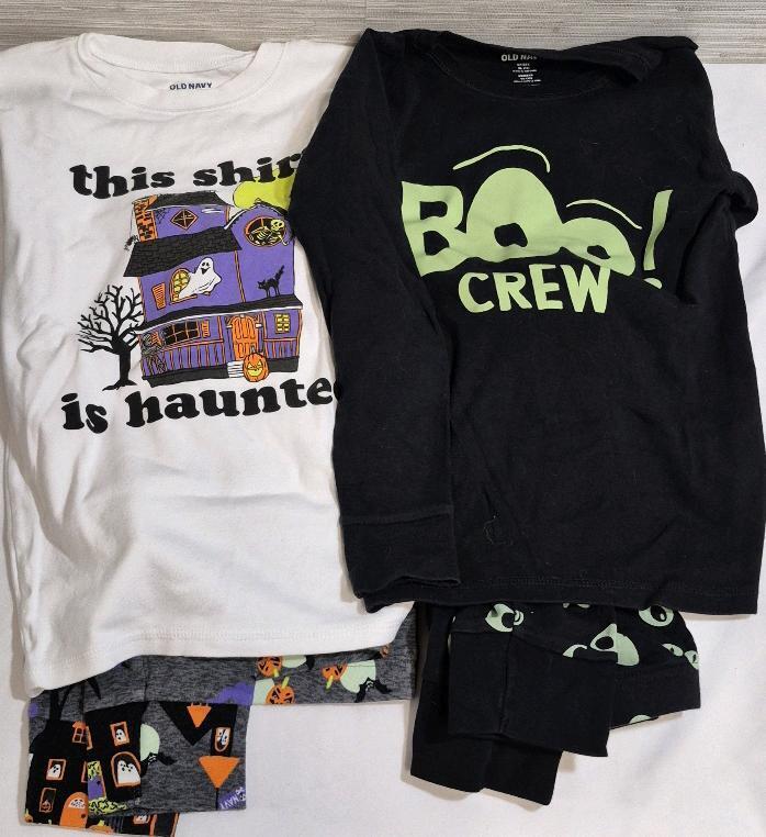 2 Sz Large (10-12) Youth Old Navy PJ'S Halloween Theme