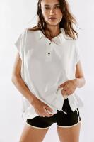 New Free People Keep On Polo, Ivory Colour, Size M - Retails for $68.00 USD