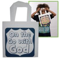 12 New Cokesbury Color-Me Travel Totes (8.5&rdquo;x8.5&rdquo;); Decorate Your Own Tote!