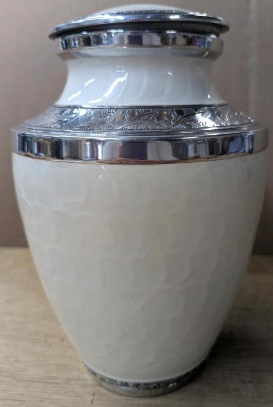 New Urn. 10" Tall.