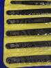 6pcs Anti-Static ESD Precision Tweezers Set Stainless Steel for Electronics, Jewelry, Craft & Repair Tools - 2
