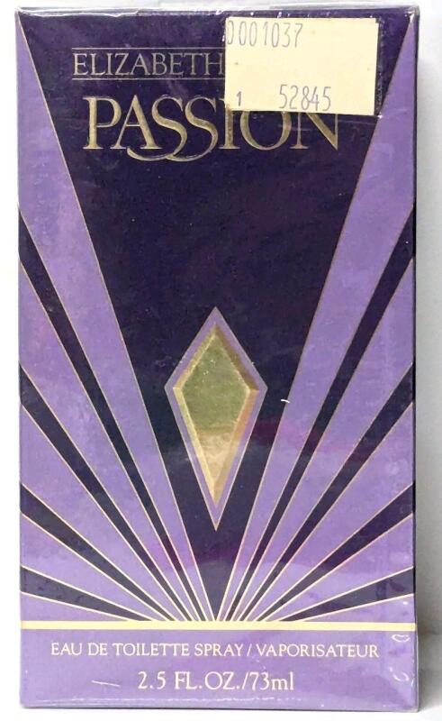 Sealed Vintage ELIZABETH TAYLOR'S Passion Eau de Toilette Spray, 73ml (No Rattle)