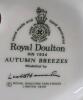 Royal Doulton " Autumn Breezes " Figurine , HN 1934 . Measures 7 &frac34;" tall . No chips or cracks . Minor wear to elbow . - 6