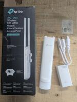 In Box TP-Link AC1200 Wireless MU-MIMO Gigabit Indoor/Outdoor Access Point.