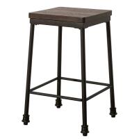 New Hillsdale, Castille Metal Backless Counter Height Stool. 26"H x 15"W x 15"D