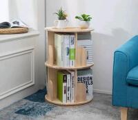 New HeeHee Wooden Rotating Bookshelf Display. Approximately 26" Tall. Retails for $200
