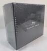 New - Michael Aram Black Orchid Drink Coasters , Set of 6 . Sealed . Retail $170 . Sealed Box - Stock photos used - 2