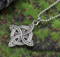 Celtic Knot Pendant Necklace Protection against Negative Energy Knot