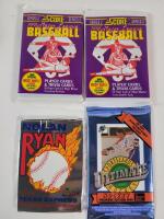 1991 MLB Baseball & NHL Hockey Draft Picks Trading Card Wax Packs .
