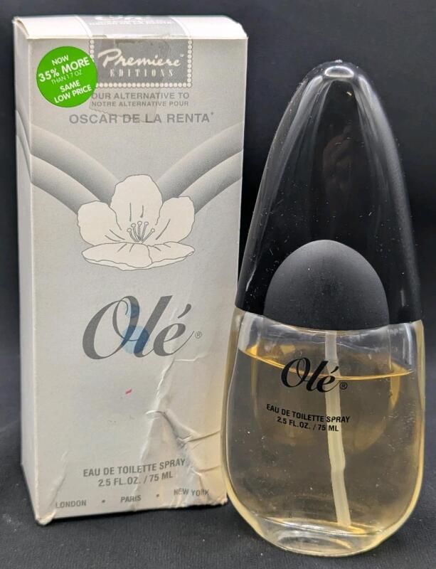 Rare Vintage Perfume Dupe: Premi&egrave;re Editions OL&Eacute; (Alternative to "Oscar de la Renta") Eau de Toilette Spray, 75ml