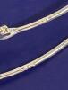 Marked 925S large 2.75&rsquo;&rsquo; Round Diamond Cut Styling Hoop Earrings Slide in Post Clasp - 5