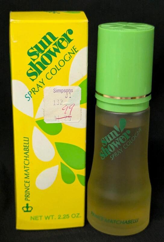 Vintage PRINCE MATCHABELLI Sun Shower Spray Cologne, 2.25oz