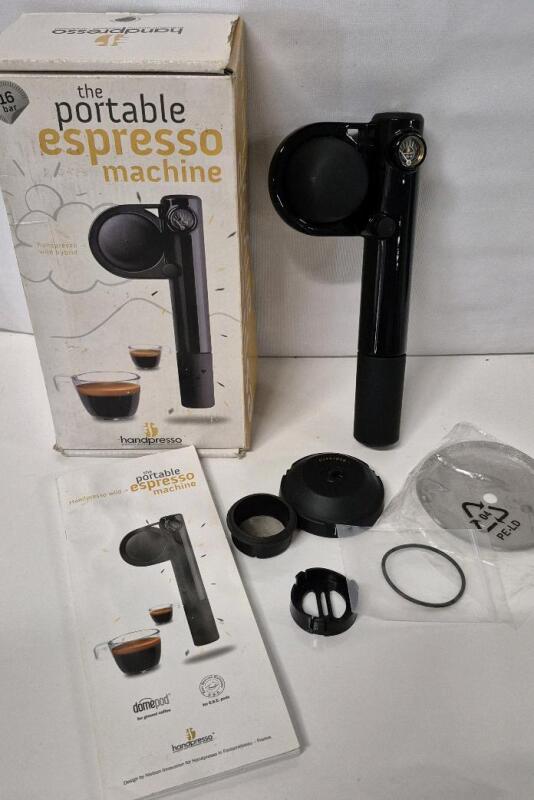 The Portable Espresso Machine in Original Box