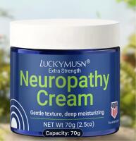 Extra Strength Neuropathy Cream Deeply Moisturizing with Lavender, Eucalyptus, Coconut, Rosemary & Chamomile - Non-Greasy, Easily Absorbed for Feet, Legs, Hands & Joints - 70g/2.5oz Moisturizing Cream, Eucalyptus Oil, Vitamin E, Jojoba Oil, Rosemary Oil, 