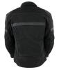 New - Women's Size XL Milwaukee Leather Black Armored Textile Motorcycle Jacket - All Season Jacket w/Removable Liner . Model # MPL2775 . Retail $120 . - 3