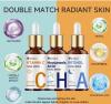 New 3pcs 30g Day & Night Vitamin C+Retinol+Hyaluronic Acid Essence Trio Set combines Collagen, Aloe, Niacinamide. Brightens complexion Deep Hydration Gentle Oil Free Formula SUYARUN - 2