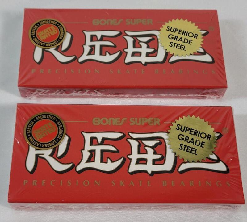 2-Pack New Bones Bearings Reds Super Precision Skate Bearing . 2-Packs 8 Bearings per pack . Retail $80
