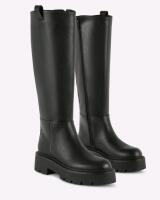 New in Box | Size 8 Women's MADDEN GIRL Crowww Platform Lug Sole Knee High Boots - Wide Calf | Retails for $140