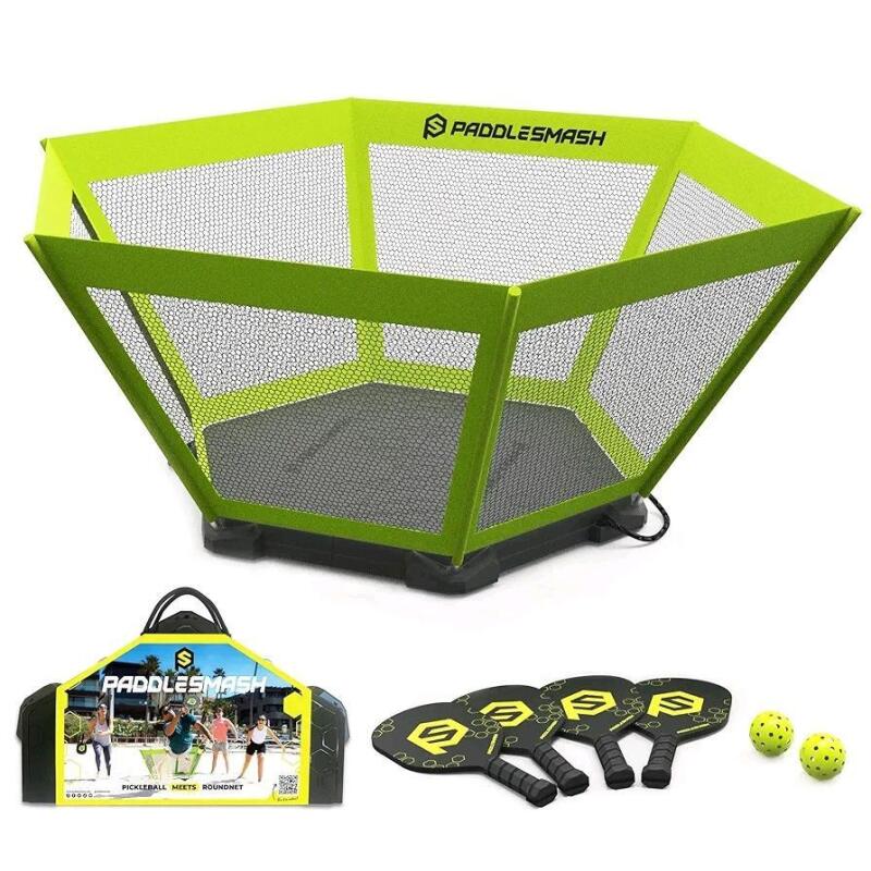 New - PaddleSmash - Pickleball Yard Game - Beach, Backyard, Lawn, Outdoor Activities for Adults and Family - Some Assembly required . Retail $295 .
