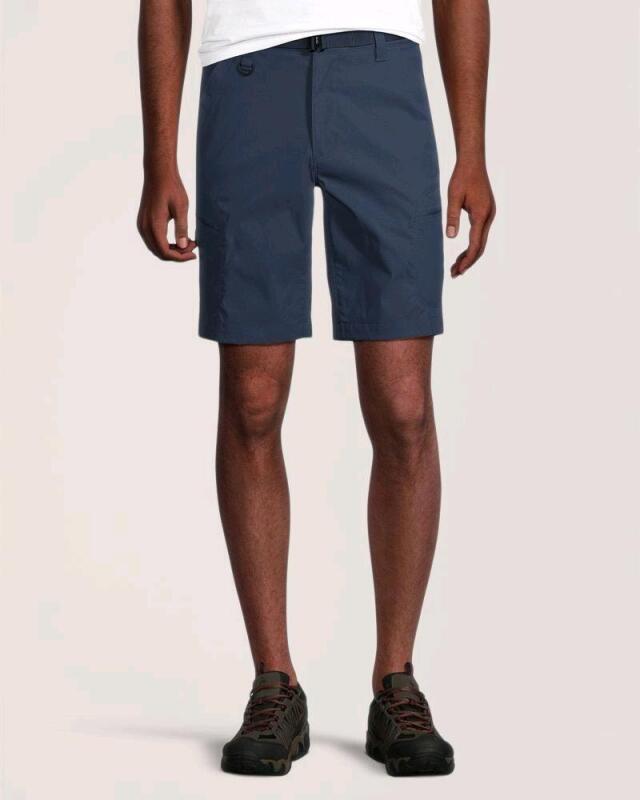 New Size 32 &times; 9.5 Men's WIND RIVER Hyper-Dri HD1 Water Repellent Hiking Shorts, 9CZFWRSP01-565N, Indigo