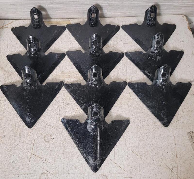 10 New Danish S-Tine Cultivator Sweep / Field Cultivator Sweep . See Photos for size
