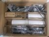 New - Dimmable Floor Lamp - 3 Lights Arc Floor Lamp . 1000LM Modern Tall Standing Lamp w/Beige Shades & Heavy Base . 3 LED Bulbs Included . Retail $90 . Some Assembly Required - 3