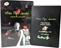New WHEN OLGA SPEAKS 56-Card Oracle Deck by Sasha Lopez, Numbered 312/500 Limited Edition 1st Edition [As Seen on Kickstarter] Retails Over $50