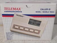 Vintage Telemax Communication Caller ID Display Box , Model # TM303