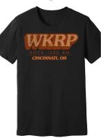 New Size XL Men's Vintage WKRP Cincinnati Rock Radio Graphic T-Shirt - WKRP OH Design Machine Washable 80s Retro Music Lovers & Nostalgic Clothing Bold Typography Short Sleeve Top Stock Photos added