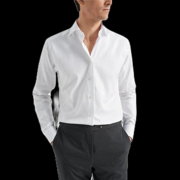 WOW!!! New Size 41 / 16 Men's ETON Contemporary Shirt In Textured 100% Cotton Twill, Retails for $295!!!