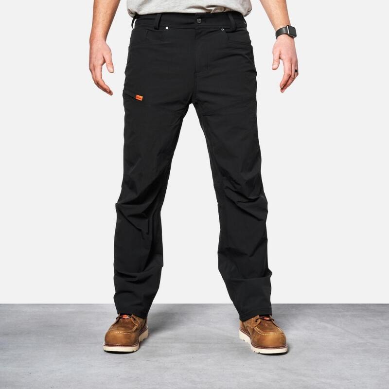 New Size 28&times;32 Men's BRUNT The Costello Ripstop Lightweight Breathable Work Pants, Color: Black | Retails for $100!