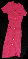 New Size Small(?) Women's Pull-On Knit Stretch Form-Fitting Dress (See Description for Measurements)
